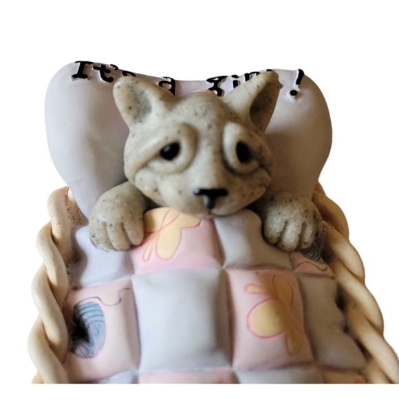Quarry Critters 2006 Second Nature Design 46010 It's a Girl Figurine - Picture 4 of 7
